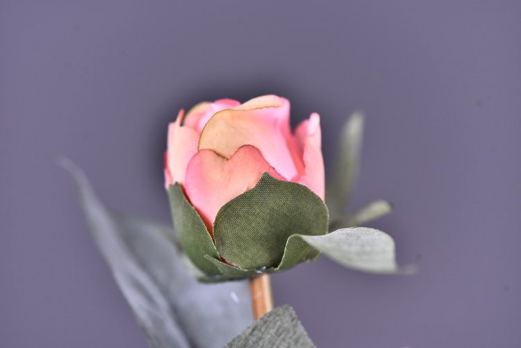 Factory direct sales of faux peonies with charred edges, wholesale of retro faux paeonies, living room and dining table flowers, wedding decoration artificial flowers pic 27