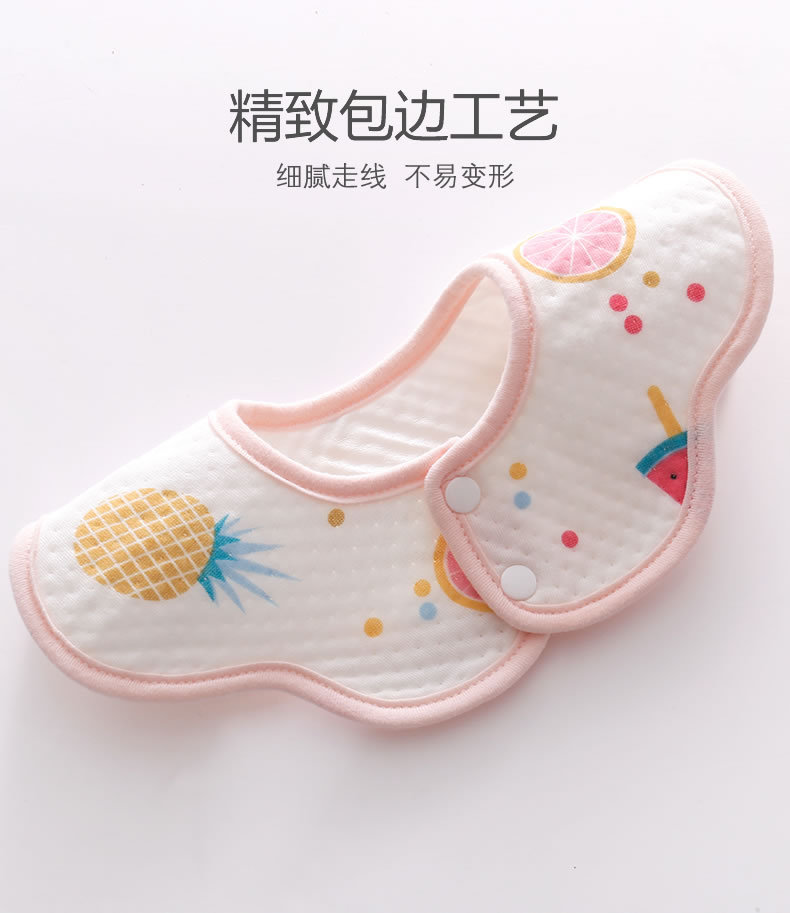 Encaje algodón bebé recién nacido babeo toallitas cuatro estaciones hombres y mujeres bebé babero impermeable babero recién nacido nuevo estilo tidal 0 pic 22