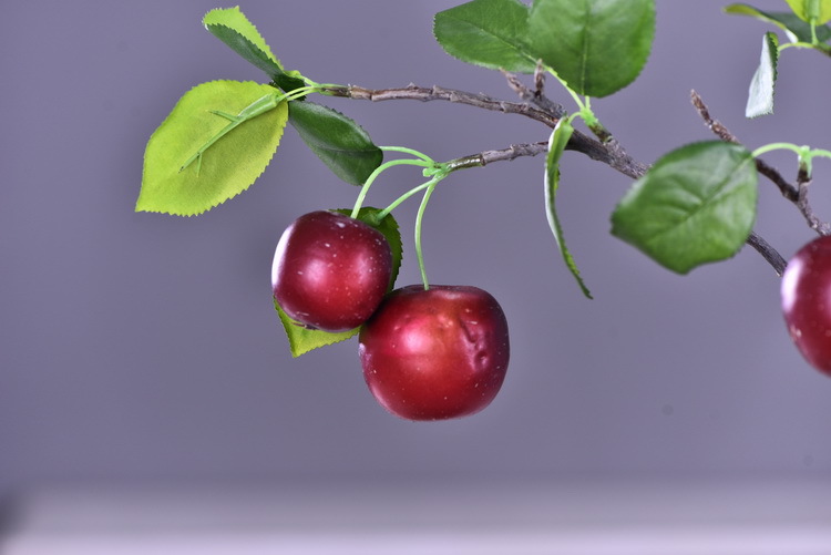 Wholesale of artificial apple branches, multi-leaf home decoration fruit branches, new Chinese-style New Year decoration berries from the manufacturer pic 47