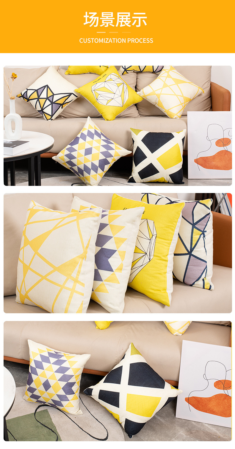 JIT TEMU offers diy throw pillows with pictures and photos for couples, corporate logos, pillows, and bedside prints for wholesale pic 21