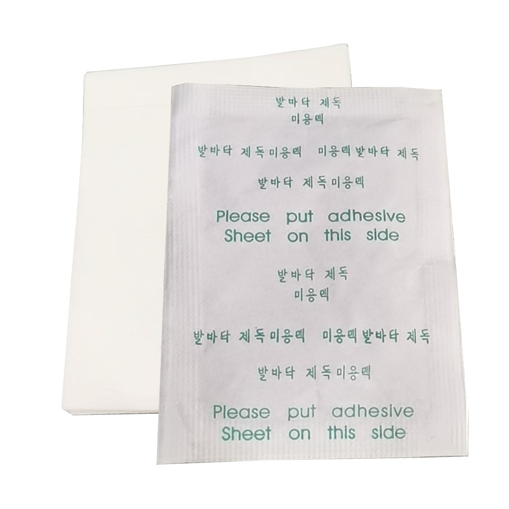 Amazon foreign trade single piece Russian version foot patch, white foot patch with bamboo vinegar on the sole, pressure patch, foot patch with adhesive tape included pic 35