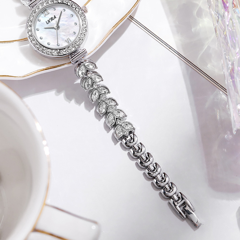 茵浪/INRA手表新款时尚精致美人鱼手链防水女表详情9