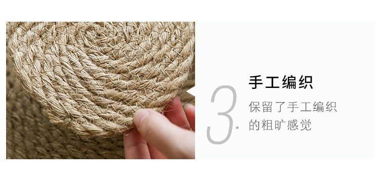 日式亚麻隔热垫防烫餐盘垫餐垫餐桌垫菜垫碗家用锅垫杯垫编织垫骏详情18