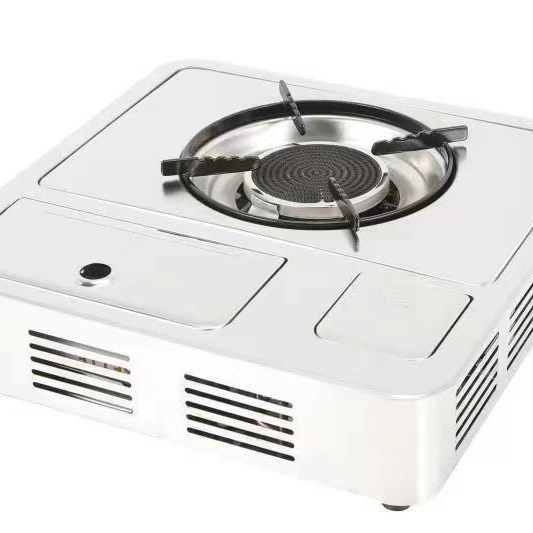 The new Yanhui dual-purpose cassette stove, single-bottle portable fire boiler, barbecue grill and infrared energy-concentrating cassette stove pic 3