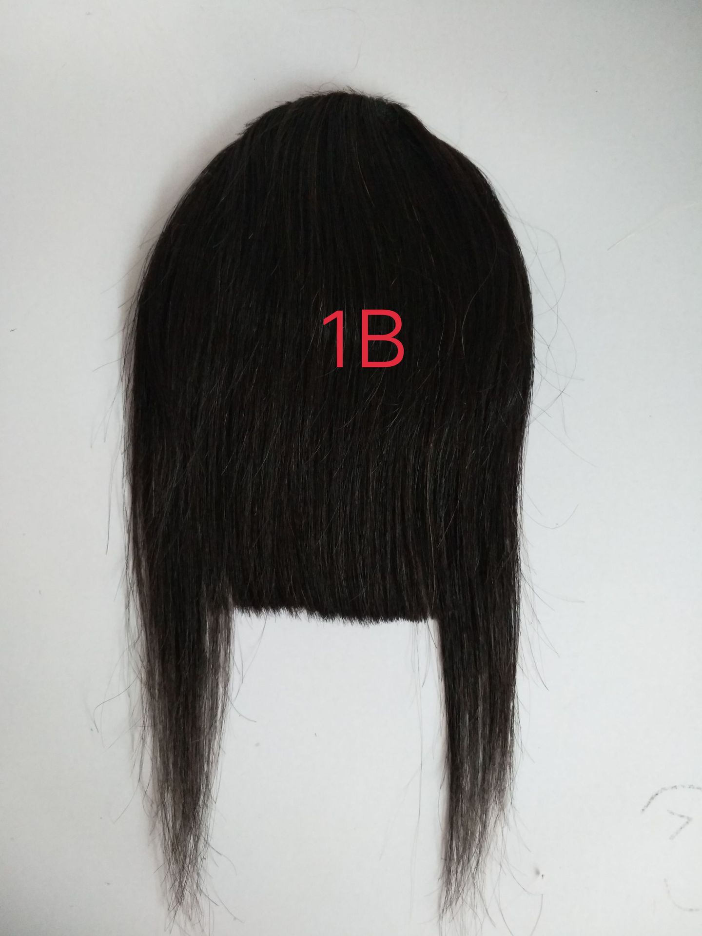 Triangular bangs, real hair bangs, real hair strands, foreign trade bangs, even bangs, real hair strands, foreign trade products pic 4