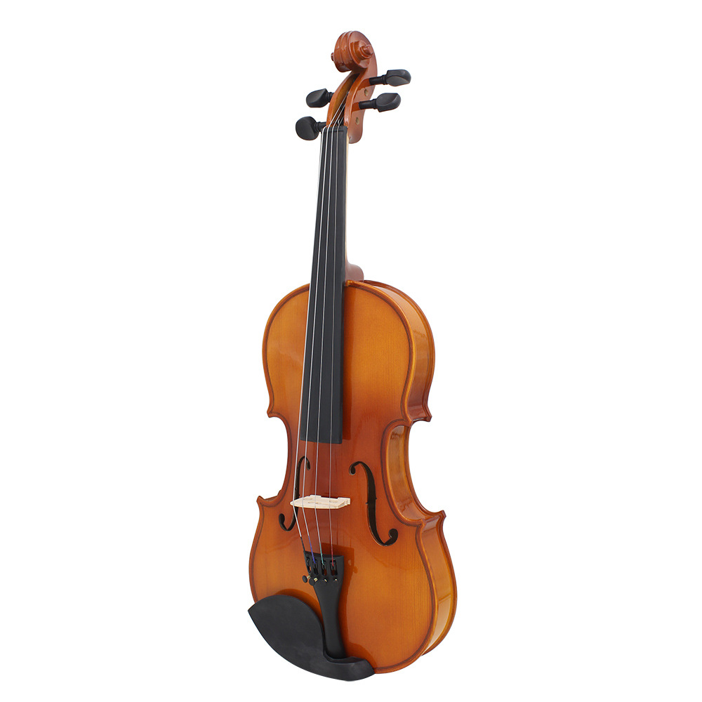 Aston Villa AV-03 Bright Natural color violin with Maple back and tiger grain solid wood Violin pic 10