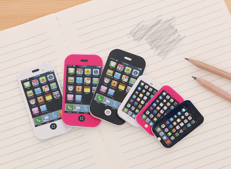 Creative mobile phone-shaped eraser, mobile phone eraser, student eraser, student stationery wholesale Taobao supply pic 9