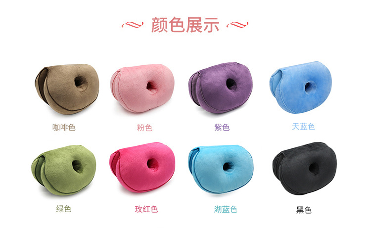 Wholesale and customized Amazon multi-functional plush buttocks cushion, folding dual-purpose cushion, throw pillow, one-piece consignment pic 25