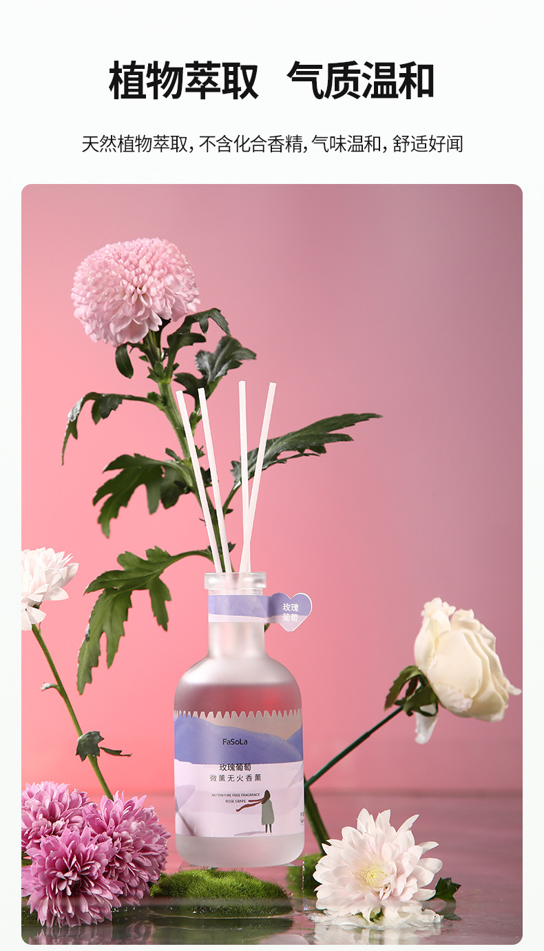 FaSoLa aromatherapy is a long-lasting indoor diffuser for home use. It keeps the air fresh in the bedroom, eliminates odors, prevents fragrance, and is non-flammable pic 7