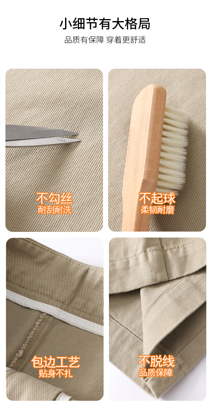 法式八分九分天丝棉阔腿牛仔裤女秋季新款小个子宽松显瘦直筒裤详情22