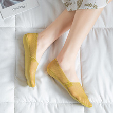 袜子女士日系薄款春夏秋季蕾丝船袜浅口隐形袜套韩版花边棉底袜套详情17