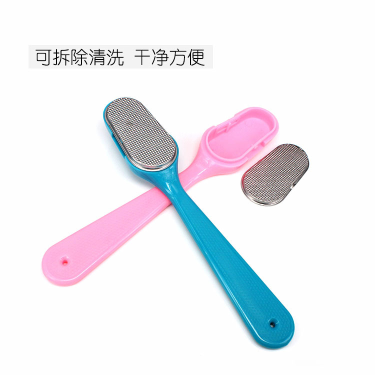 Plastic handle, stainless steel metal plate, foot sander, sandpaper file, shanilak pic 6