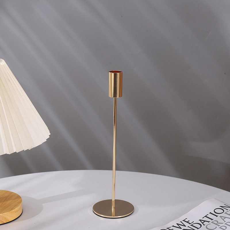 In-stock cross-border modern and simple French gold dinner ornaments, ironwork ornaments, home and hotel ornaments pic 3