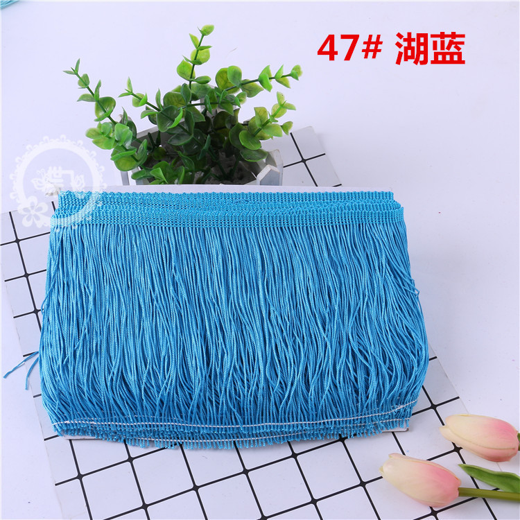 DIY stage costume accessories: Latin dance lace, tassel lace, polyester ribbon, 15CM, factory direct sales, 1 webbing pic 37