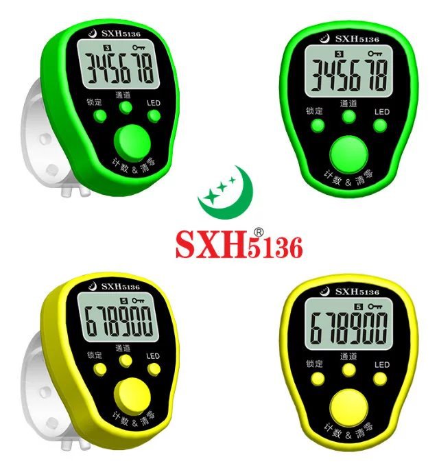 The new 305 five-channel chanting counter, finger electronic counter and multi-functional counting device for chanting pic 9