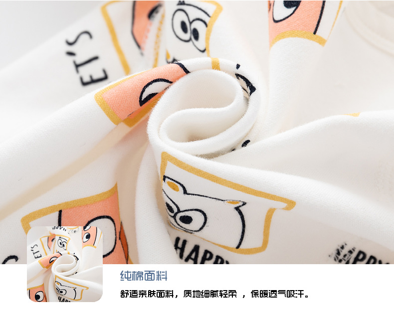 新生连体衣婴儿无骨哈衣秋冬纯棉初生和尚服爬服魔术贴宝宝衣服详情27