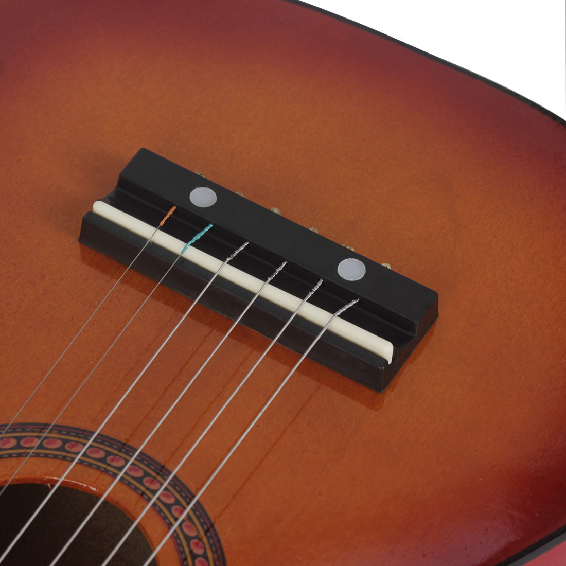 Factory direct sales of 25-inch small guitars, colored basswood, Brazilian toy guitars for beginners, six-string small guitars pic 7