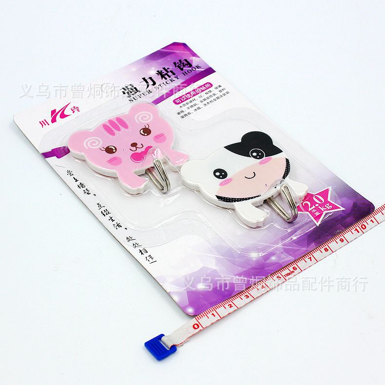 Chuanling two sticky hook cartoon hooks are available for wholesale at one or two yuan pic 9