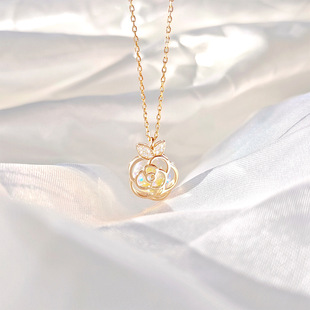 BaObAo原创设计s925纯银莫桑钻贺年小甜心红色爱心显白本命年项链详情14