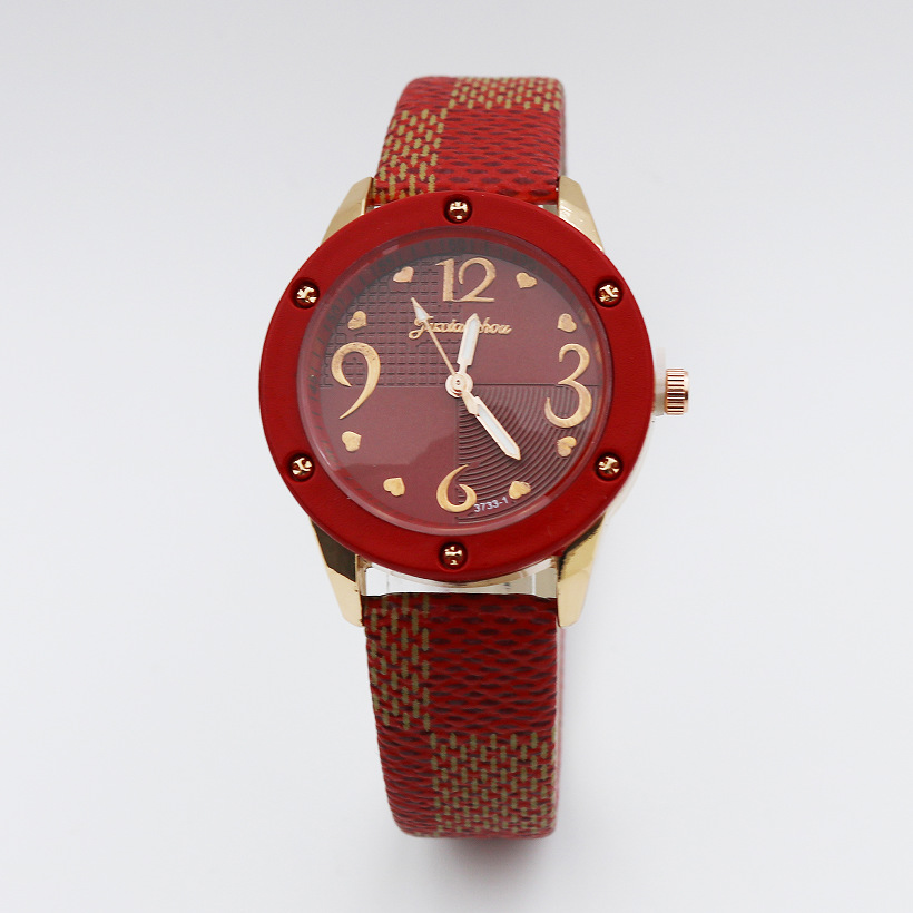 2024新款复古手表女学生石英表时尚休闲潮流皮表外贸简约气质女表详情6