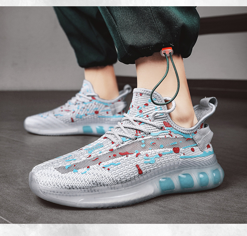 爆米花椰子鞋飞织布透气运动鞋春夏季休闲旅游男鞋时尚潮流跑步鞋详情23