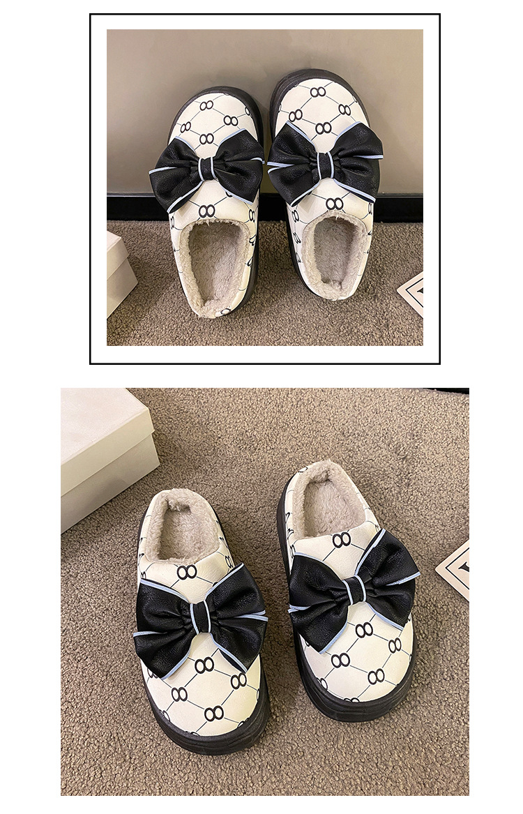 冬季棉拖鞋女士居家室内防滑厚底时尚ins加绒加厚棉拖鞋一件代发详情27