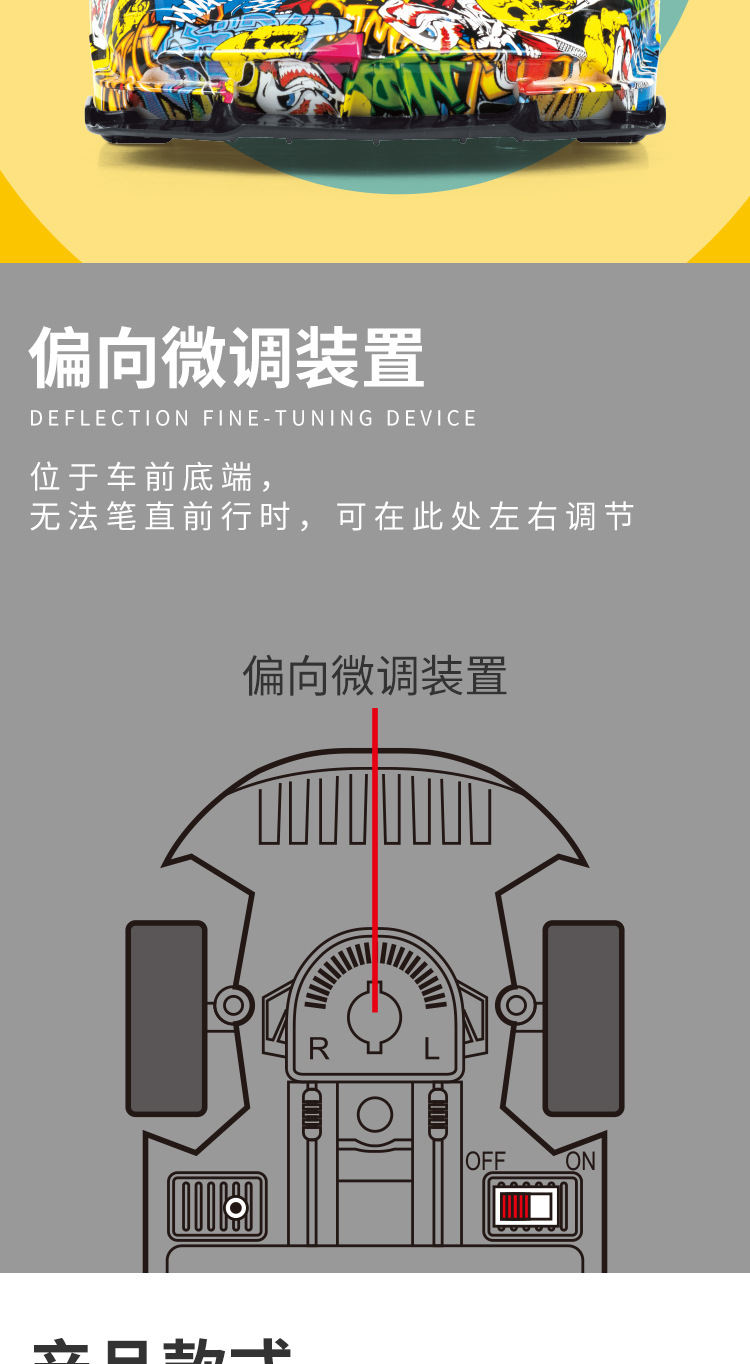 儿童遥控啪加尼1：18五通带灯仿真跑车电动玩具车无线遥控男孩详情4