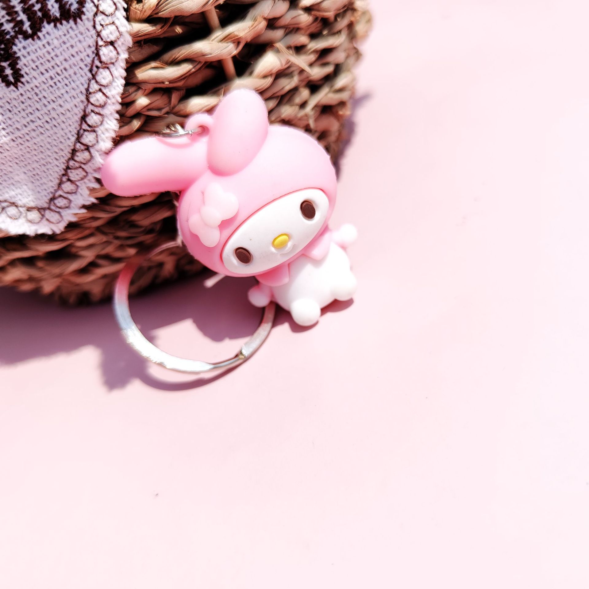 卡通三丽鸥库洛米美乐蒂大耳狗漫威钥匙扣挂件公仔批发钥匙挂饰详情4