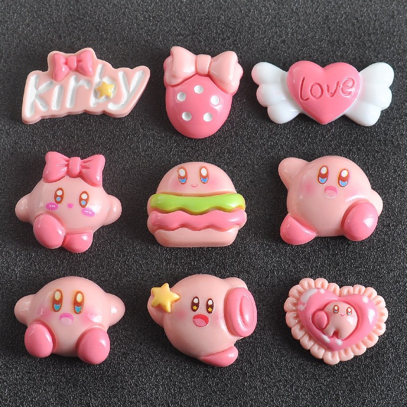 New diy small accessories for food and play refrigerator stickers, versatile resin accessories, fashionable cartoon and cute stickers pic 31