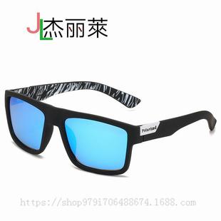 新款户外偏光太阳镜 外贸男士运动驾驶方框骑行墨镜 热卖眼镜D731详情37