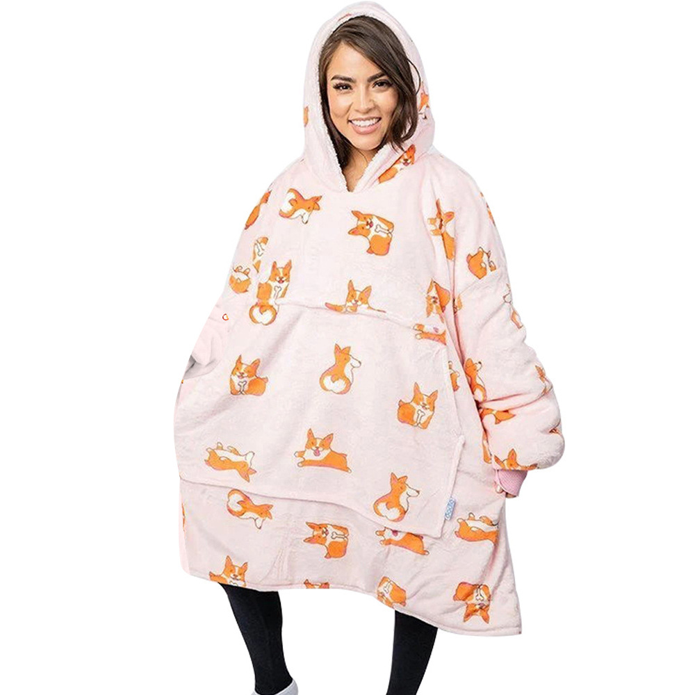 Europa y Estados Unidos comercio exterior ropa de hogar impresión digital 3D otoño invierno navidad caliente flock algodón una pieza padre hijo pijama sudadera pic 23