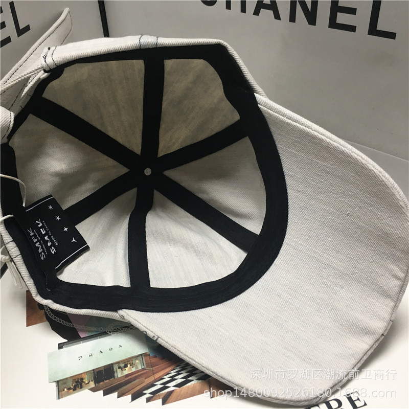 The 2022 Korean version of the spring, summer, autumn and winter all-season sunshade baseball cap with rabbit letters is suitable for both men and women pic 9