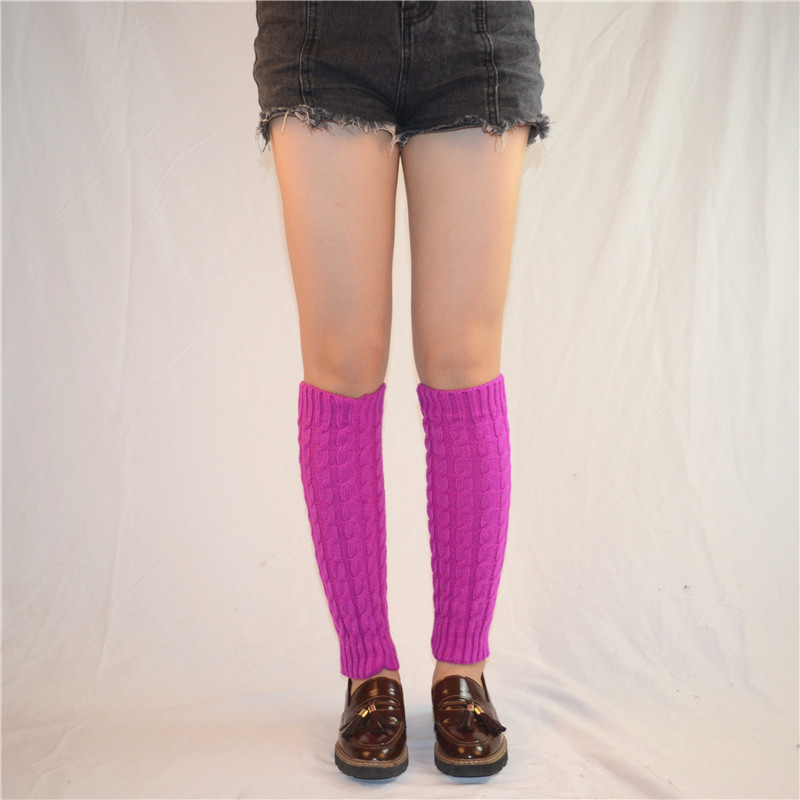 Wholesale of Korean-style knitted warm Japanese-style socks, woolen leg covers and over-the-knee socks from the manufacturer pic 12