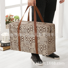 现货批发蛇皮打包编织袋手提拉链红白蓝袋大容量行李袋搬家袋详情15