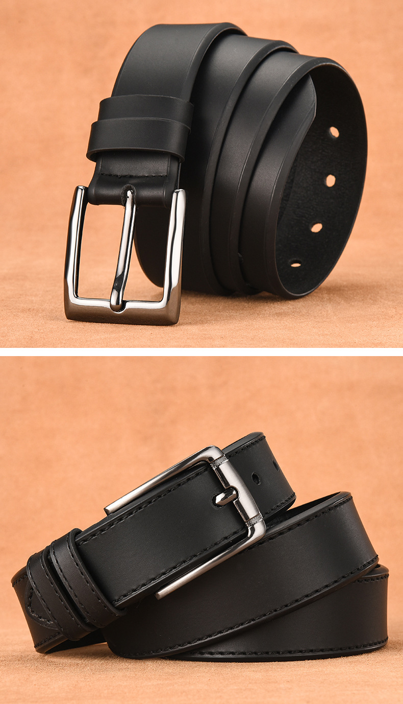 男士腰带批发男士针扣皮制带PU百搭现货厂家直供高档韩版休闲商务详情18