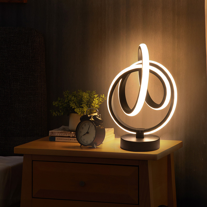 Creative bedroom lamp, high-end atmosphere, bedside night light, popular and best-selling night light, bar small table lamp pic 9