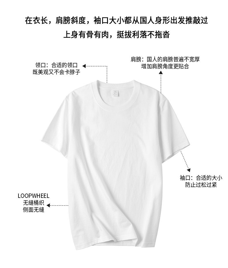 秋季薄款正肩白色T恤棉短袖宽松大码百搭内搭休闲通勤上衣INS女详情7