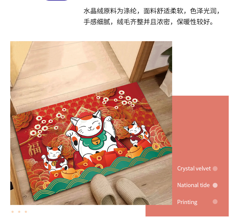 Safe entrance door mat, main door floor mat, household entrance door mat, soil rubbing mat, foot mat, carpet, water absorption pic 6