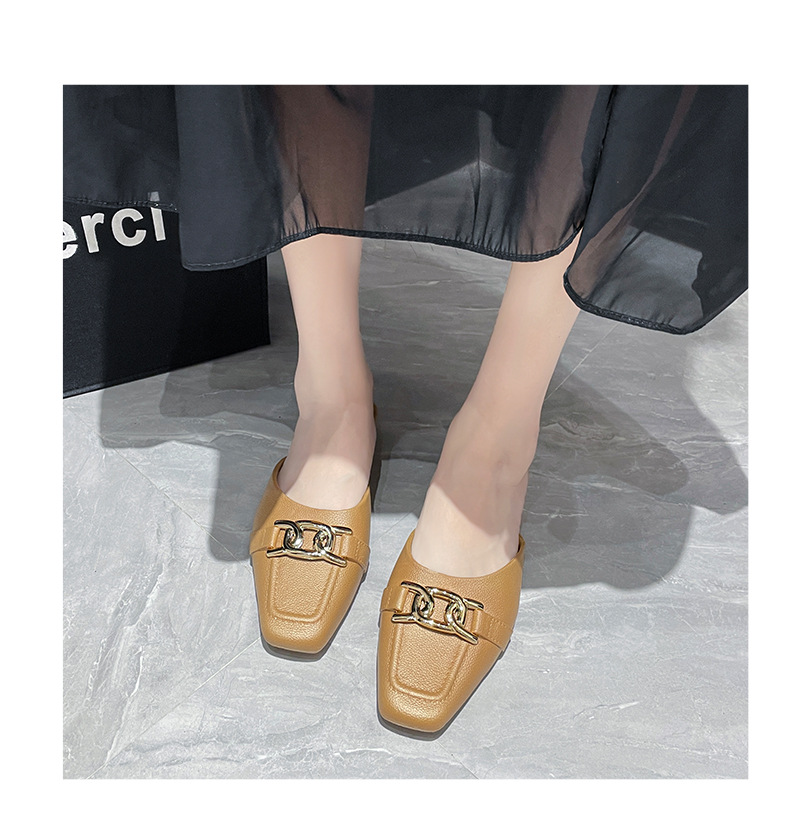 包头鞋女款时尚夏季外穿家用平底包头鞋休闲女士室外凉鞋详情18