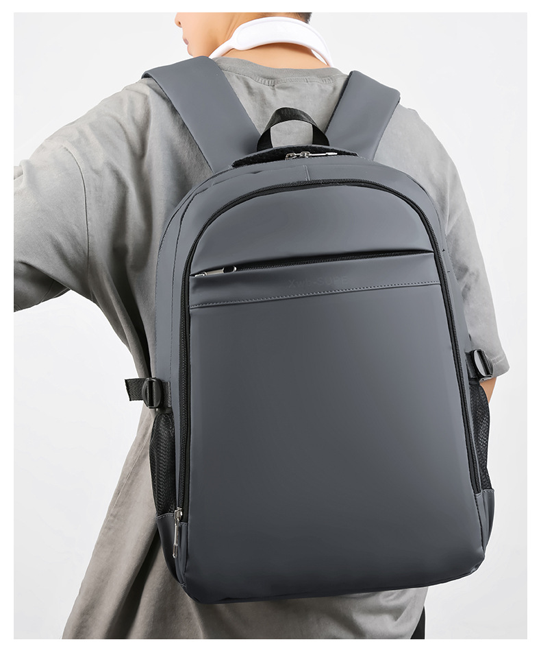 批发跨境双肩包印字书包防泼水旅行包休闲韩版大容量商务电脑背包详情17