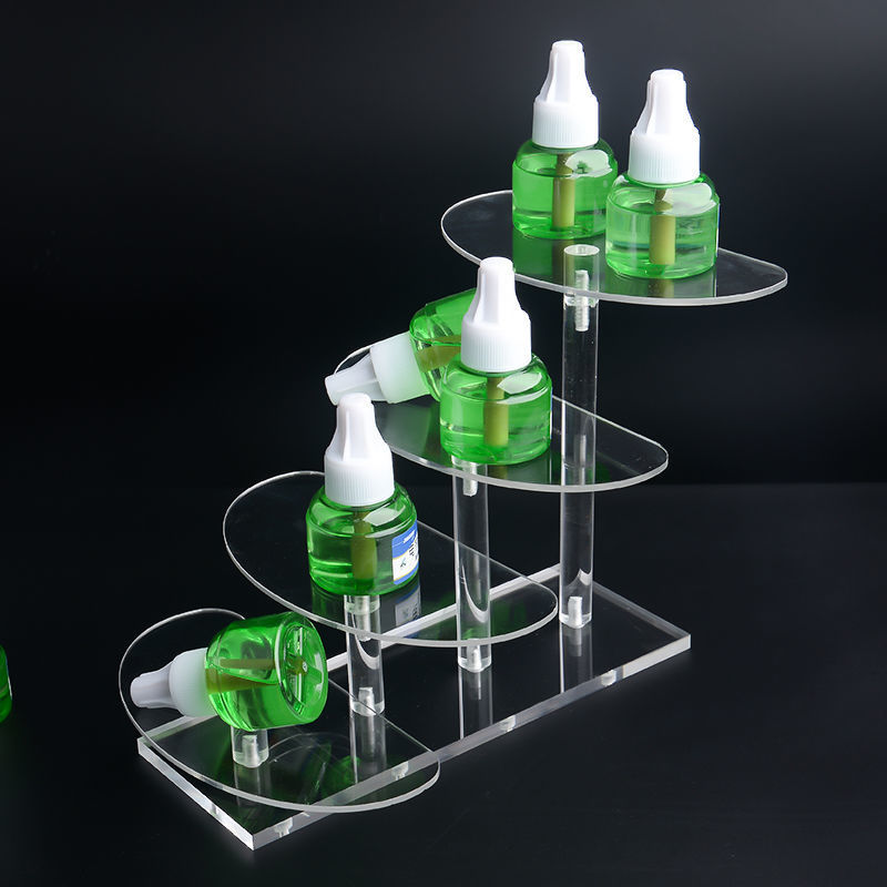 透明亚克力手办架多层方形化妆品香水公仔古玩展示首饰摆件展架详情34