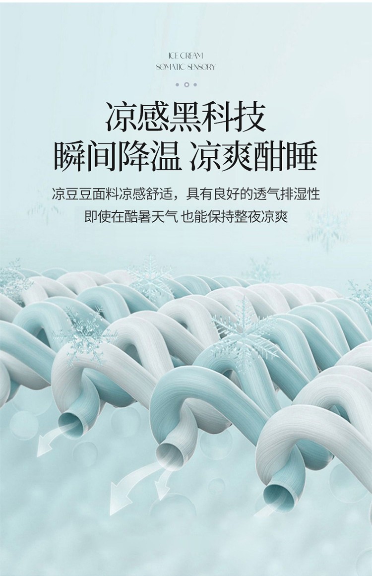 新款A类母婴级原棉华夫格夏被四件套凉豆豆空调被三件套直播爆款详情5