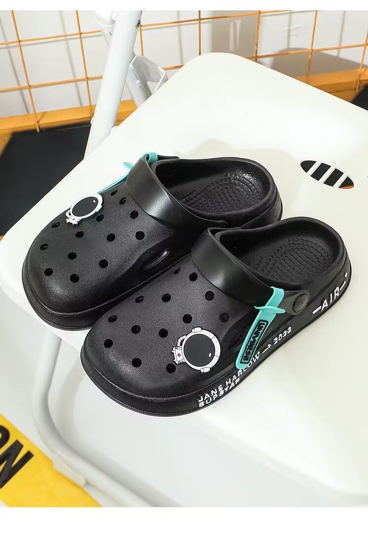 洞洞鞋男厚底软底拖鞋包头凉拖鞋防滑耐磨沙滩鞋夏情侣拖鞋外穿女详情19