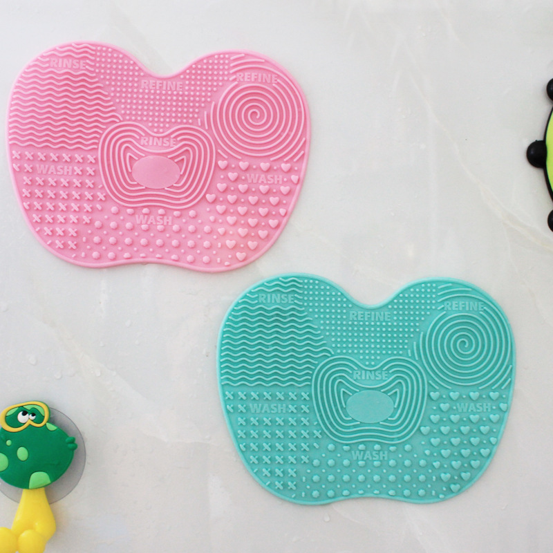 Silicone suction cup scrubbing pad pic 2