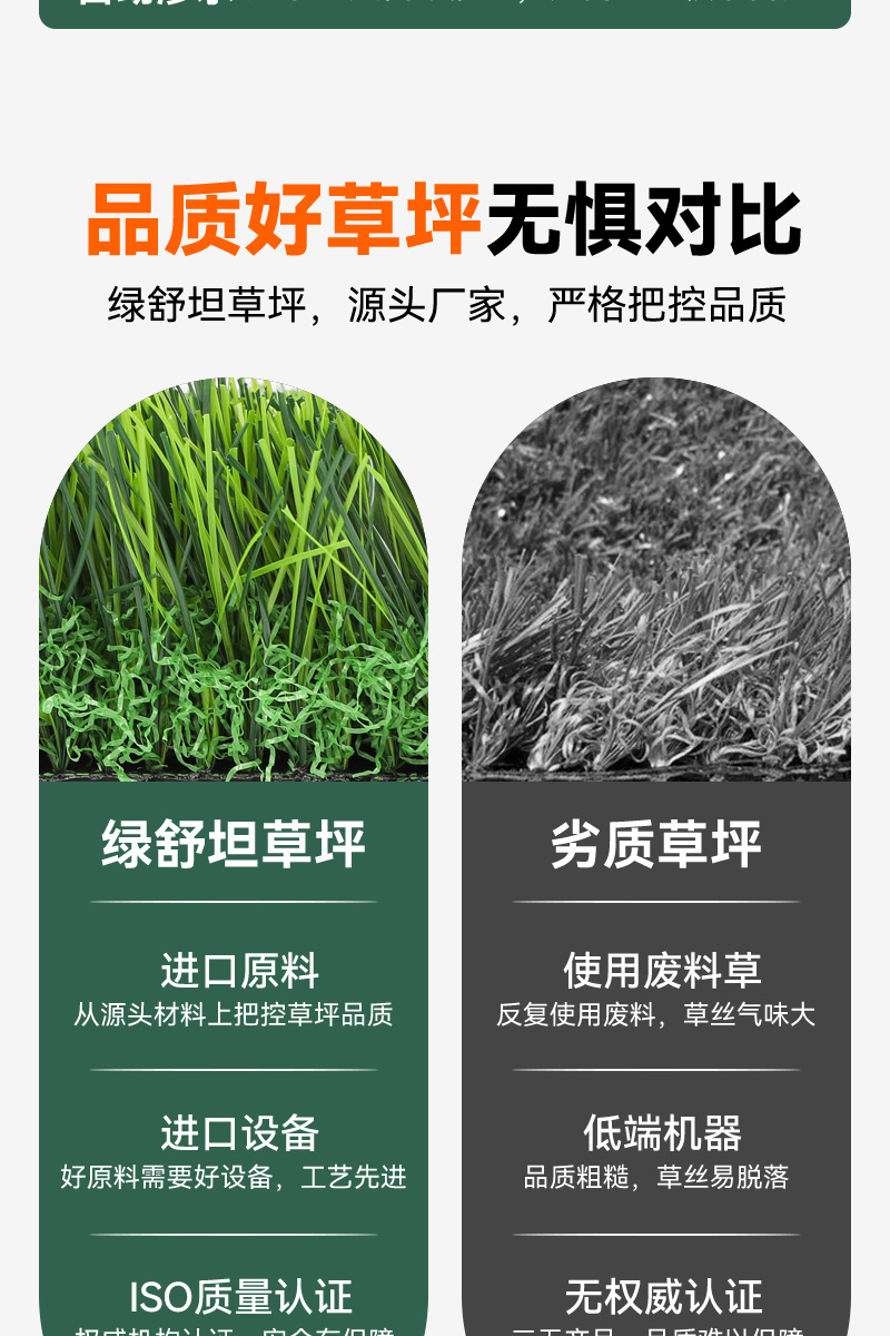 仿真草坪户外铺地阳台户外幼儿园装饰围挡楼顶绿草皮围挡草皮详情9