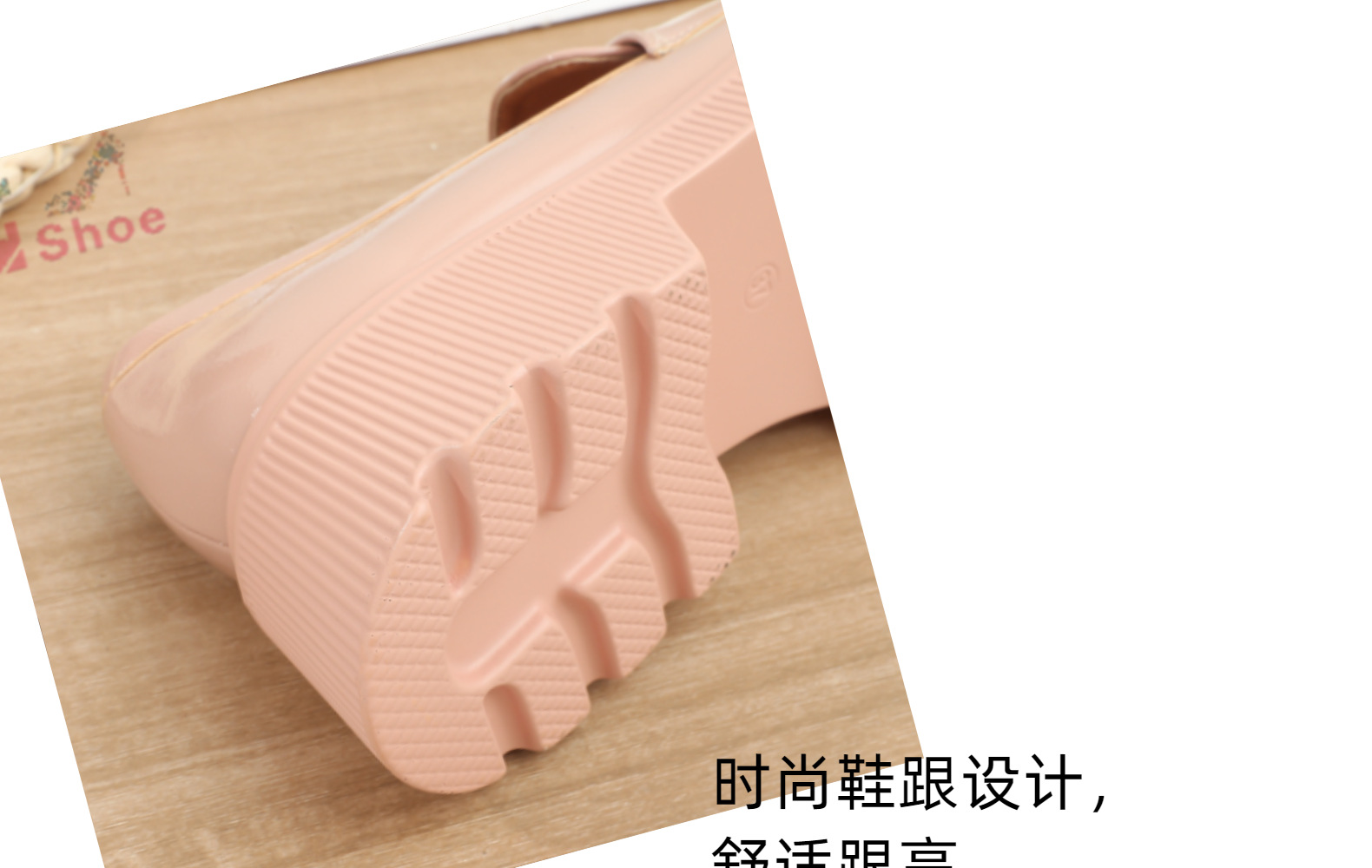 单鞋女休闲小白鞋女牛皮厚底乐福鞋2021秋季新款女鞋米白色小皮鞋详情9