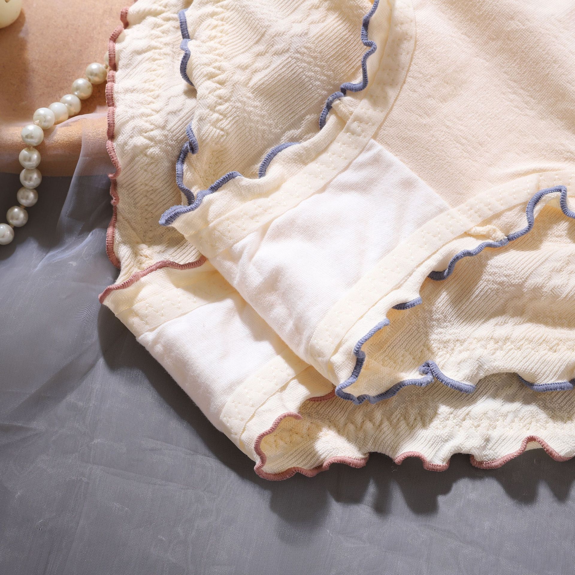 新款甜酷多巴胺少女辣妹性感内裤女生低腰棉裆纯欲镂空三角裤详情11