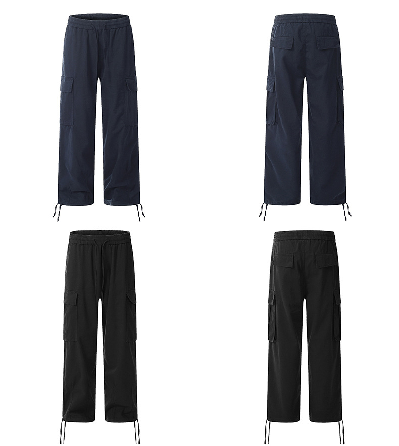 OREETA丨vintage直筒工装裤女可调节日系工装裤潮牌阔腿工装裤男详情35