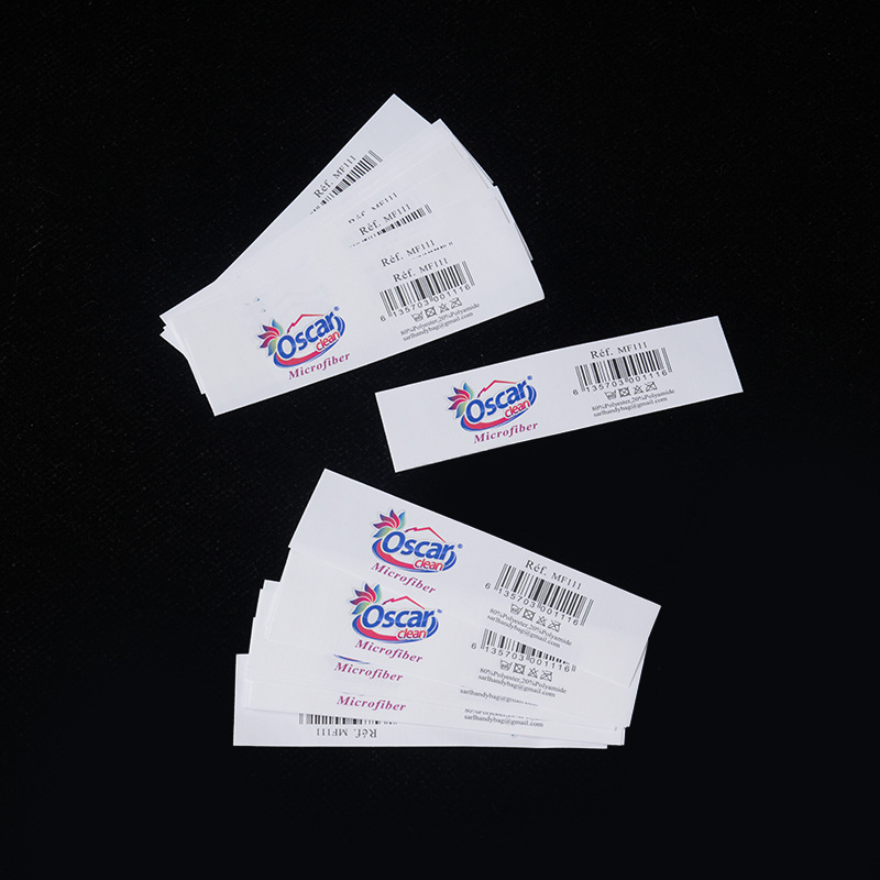 服饰服装水洗唛定 制彩色商标吊牌水洗标家纺高档水洗唛详情2