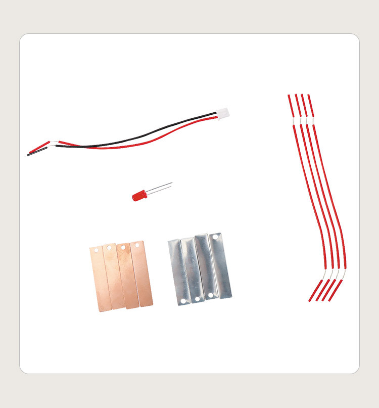 自制水果电池小学生diy科技小制作 锌铜片发电物理实验器材材料包详情4